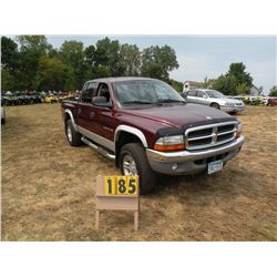 2001 Dodge Dakota SLT 1B7GG2AN31S159486