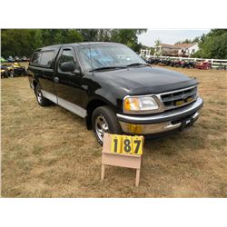 1998 Ford F150 XL  pick-up 1FTZF1720WKB90317