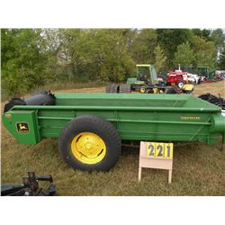 John Deere manure spreader