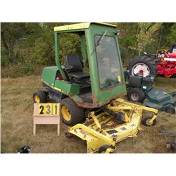 John Deere F1145 w/72" deck & broom