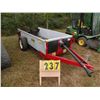 Image 1 : H & S M80 manure spreader
