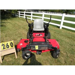 2011 Gravely ZT60HD mower 003357