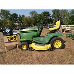 John Deere LX277 AWS unable to verify vin