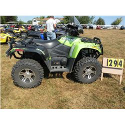2011 Arctic Cat 1000 Ltd 4UF11ATV8BT256086