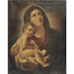 Author: unknown Upper Hungarian painter, Title: Madona with Child