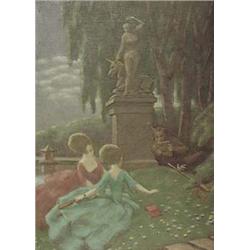 Author: Milan Thomka-Mitrovský (1875-1943), Title: Faun´s Afternoon