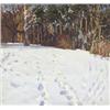 Image 1 : Author: Jozef Teodor Mousson (1887-1946), Title: Winter Landscape