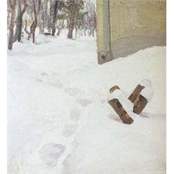 Author: Jozef Teodor Mousson (1887-1946), Title: Winter