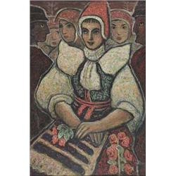 Author: Janko Alexy (1894-1970), Title: Girls