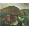 Image 1 : Author: Vojtech Erdélyi (1891-1955), Title: Village below Montains