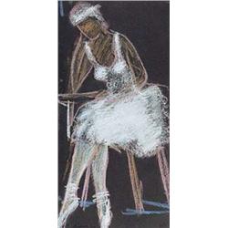 Author: Eugen Nevan (1914-1967), Title: Ballet-dancer