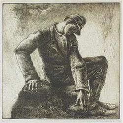 Author: Gyula Komjaty-Vanerka (1894-1958), Title: Soldier