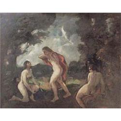 Author: Béla Iványi-Grunwald (1867-1940) - attributed, Title: Bathing