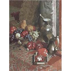 Author: Béla Kontuly-Nemessányi (1904-1983) - attributed, Title: Still-life