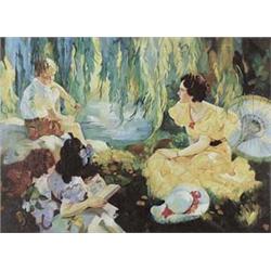 Author: F. Cagnes, Title: Picnic