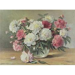 Author: Erich Martin Muller (1888-1972), Title: Flowers in Vase