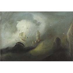 Author: Unknown Painter, Title: Sea Storm