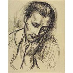 Author: Anton Faistauer (1887-1930), Title: Head of Woman