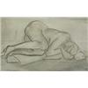 Image 1 : Author: Felice Casorati (1886-1963), Title: Laying Nude