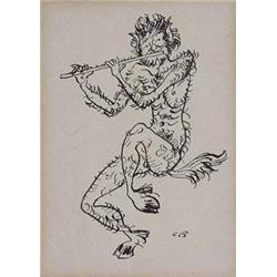 Author: Cyril Bouda (1901-1984), Title: Faun