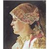 Image 1 : Author: Vojtech Hynek Popelka (1888-?), Title: Head of Woman in national Costume