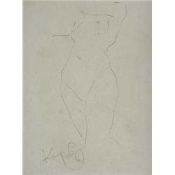 Author: František Kupka (1871-1957), Title: Torso of Nude