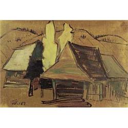 Author: Michal Tillner (1895-1975), Title: Cottages