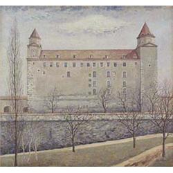 Author: Edita Ambrušová (1920), Title: Bratislava Castle