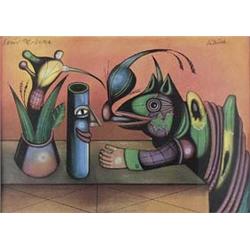 Author: Karol Baron (1939), Title: Still-lifes I.