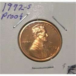 1972-S LINCOLN CENT *RARE PROOF HIGH GRADE*!!