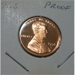 1996-S LINCOLN CENT RED BOOK VALUE IS $5.00 *RARE PROOF HIGH GRADE*!!