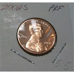 2002-S LINCOLN CENT RED BOOK VALUE IS $4.00 *RARE PROOF HIGH GRADE*!!