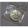 Image 1 : 1963-D FRANKLIN SILVER HALF DOLLAR RED BOOK VALUE IS $20.00+ *MS-63 HIGH GRADE*!!