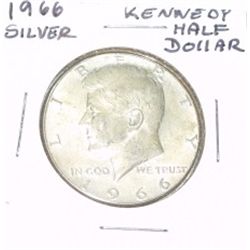 1966 KENNEDY SILVER HALF DOLLAR *NICE SILVER COIN - PLEASE LOOK AT PICTURE TO DETERMINE GRADE*!!