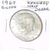 Image 1 : 1967 KENNEDY SILVER HALF DOLLAR *NICE SILVER COIN - PLEASE LOOK AT PICTURE TO DETERMINE*!!