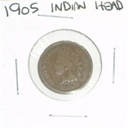 1905 INDIAN HEAD PENNY *NICE COIN - PLEASE LOOK AT PICTURE TO DETERMINE GRADE*!!