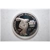 Image 1 : 1983-S US Los Angeles XXIII Olympiad Discus Thrower Commemorative $1 In Velvet Box; EST. $30-40