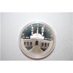 1984-S US Los Angeles XXIII Olympiad Commemorative Silver $1 In Velvet Box; EST. $30-40