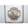 Image 1 : 1925 Peace $1; NGC Graded UNC Details-Improperly Cleaned; EST. $50-70