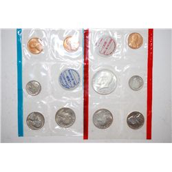 1968 US Mint Coin Set; P,S&D Mints; UNC; EST. $8-15