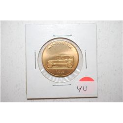 1919 Winton Six Collectible Automobile Token; EST. $3-6
