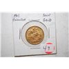 Image 1 : 1901 Great Britain Foreign Souv Gold; EST. $400-450