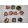 Image 2 : Military Challenge Medal; Various Dates, AFBs, Etc.; Lot of 10; EST. $40-80