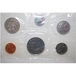 1980 Canada Mint Foreign Coin Set; UNC; Royal Canadian Mint; EST. $5-10