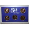 Image 2 : 2001-S US Mint State Quarter Proof Set; EST. $5-10