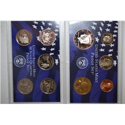 2002-S US Mint Proof Set & State Quarter Mint Proof Set With COA Included; EST. $15-25