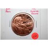 Image 1 : Ron Paul Copper Round; .999 Fine Copper 1 Oz.; EST. $3-5