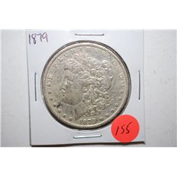 1879 Silver Morgan $1; EST. $30-40