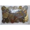 Image 1 : World Coins & Tokens; Various Dates, Denominations & Conditions; 1 1/2 Pounds By Weight; EST. $10-25