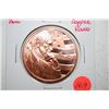 Image 1 : Ron Paul Copper Round; .999 Fine Copper 1 Oz.; EST. $3-5